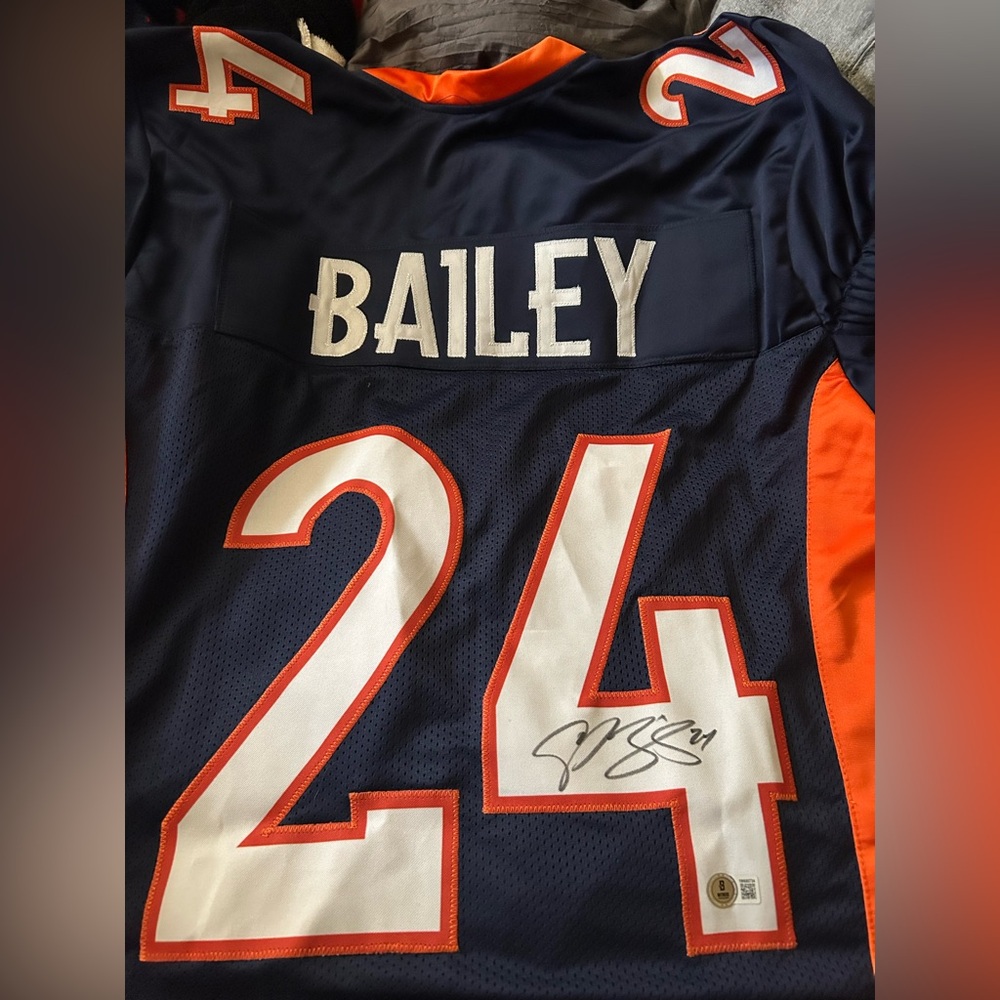 Champ Bailey- Denver broncos signed jersey